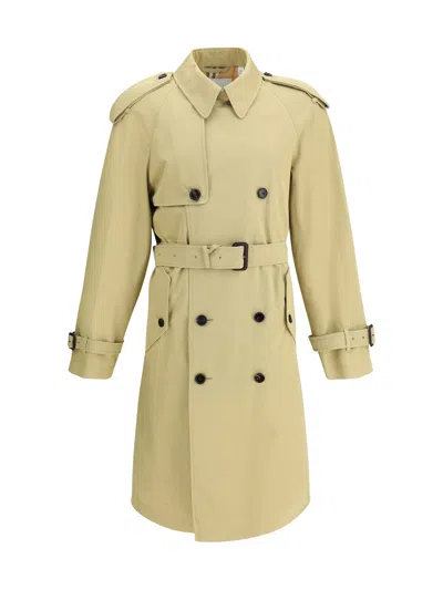Burberry Medium Cotton Gabardine Trench Coat