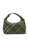 Burberry Medium Peg Check-pattern Shoulder Bag