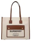BURBERRY BURBERRY MEDIUM 'FREYA' SHOPPING BAG