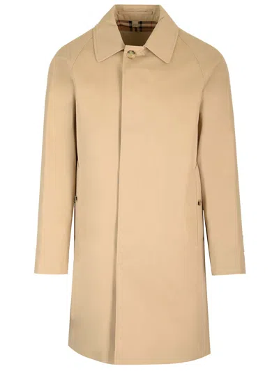 BURBERRY MEDIUM HONEY CAMDEM COAT