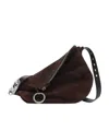 Burberry Medium Knight Bag In Black