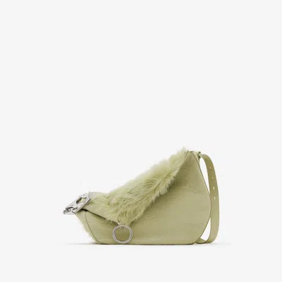 Burberry Medium Knight Bag In Neutral