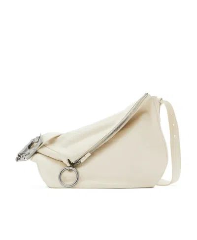 BURBERRY BURBERRY KNIGHT ZIPPED MEDIUM TOTE BAG
