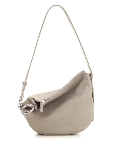 Burberry Medium `knight` Shoulder Bag In Fog