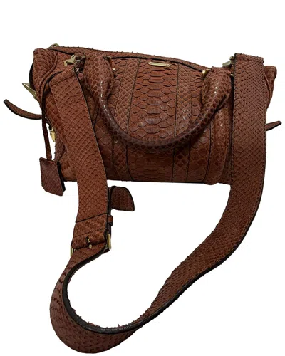 Burberry Medium Nevinson Bowling Bag (authentic Pre-loved) In Brown