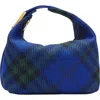 Burberry Small Jacquard Tote Bag In Knight