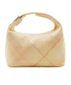 Burberry Medium Peg Duffle Shoulder Bag In Nude