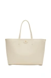 Burberry Bloomsbury Reversible Medium Tote Bag In White