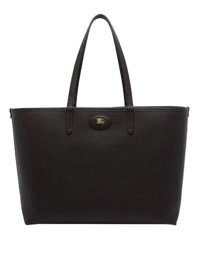 Burberry Medium Reversible Bloomsbury Tote Bag In Brown