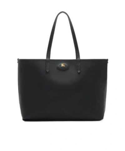 Burberry Medium Reversible Bloomsbury Tote In Black