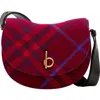 Burberry Medium Rocking Horse Bag In Crimson