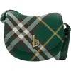 Burberry Medium Rocking Horse Leather Bag In Ivy