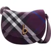 Burberry Medium Rocking Horse Crossbody Bag In Purple