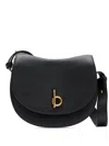 Burberry Mini Rocking Horse Crossbody Bag For Women In Black