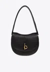 Burberry Mini Rocking Horse Crossbody Bag In Black