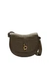Burberry Medium Rocking Horse Crossbody Bag In Green