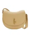 Burberry Medium Leather Rocking Horse Cross-body Bag In Nude