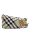 Burberry Embroidered Fabric Medium Shield Crossbody Bag