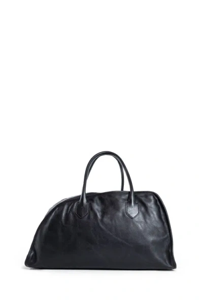 Burberry Medium Shield Duffle Bag In Black