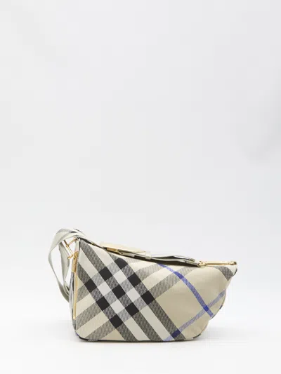 Burberry Medium Shield Messenger Bag In Lichen