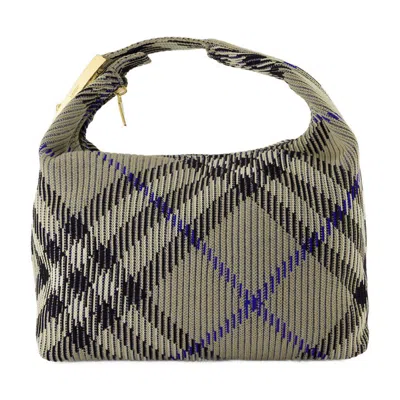 Burberry Medium Shoulder Bag Peg In Gray