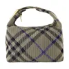 Burberry Women Medium Peg Duffle Handbag In Green