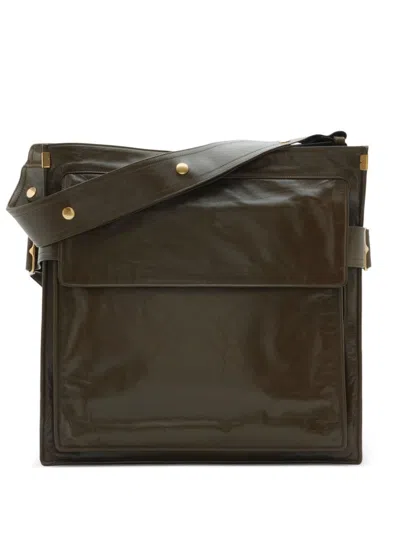 Burberry Medium Trench Tote Bag In Green