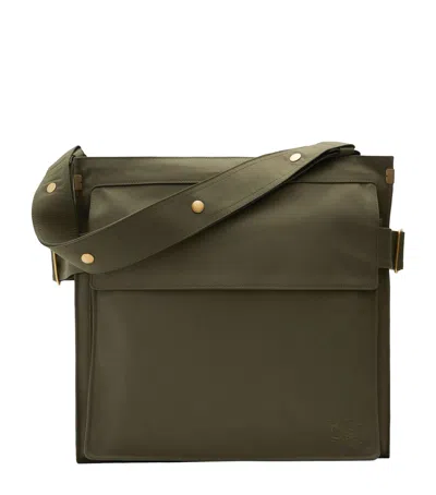 Burberry Medium Trench Tote Bag In Green