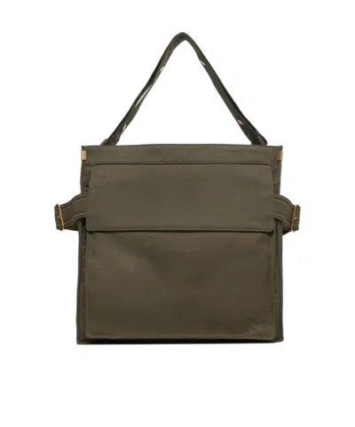 Burberry Medium Trench Tote In Brown
