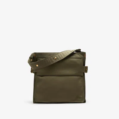 Burberry Medium Trench Tote In Military