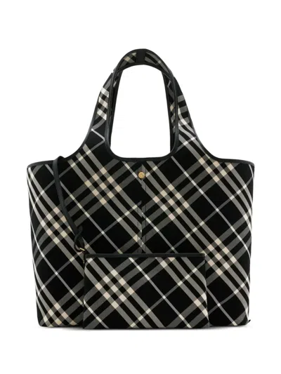 BURBERRY MEDIUM VINTAGE CHECK TOTE BAG