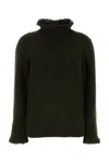 Burberry Fringe Sweater With T