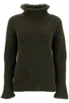 Burberry Fringe Sweater With T