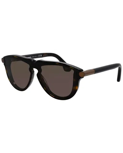 Burberry Men's 0.0mm Sunglasses In Brown