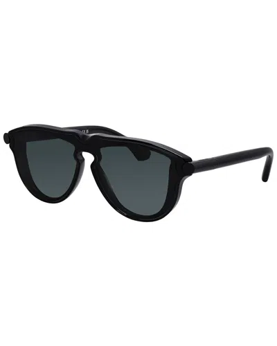 Burberry Men's 0.0mm Sunglasses In Black