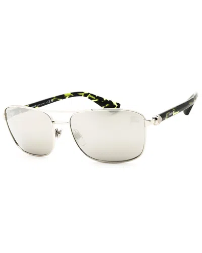 Burberry Men's 0be3163 60mm Sunglasses In Metallic
