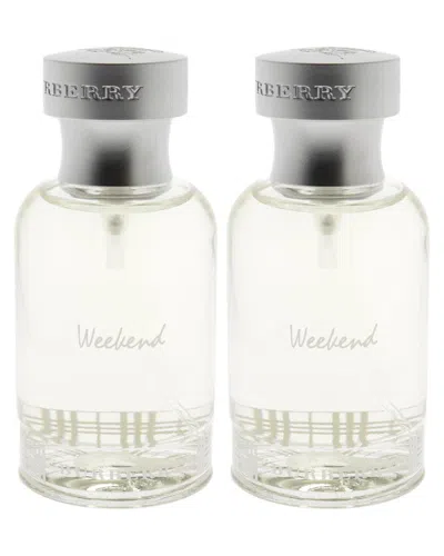 Burberry Men's 1.7oz Weekend Edt Pack Of 2