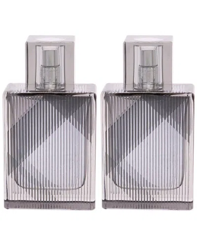 Burberry Men's 1oz Brit Edt Pack Of 2
