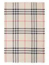 Burberry Vintage Check Wool-blend Scarf In Stone