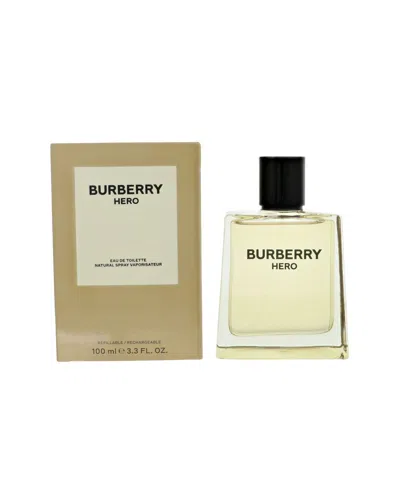 Burberry Men's 3.3oz Hero Edt In Yellow