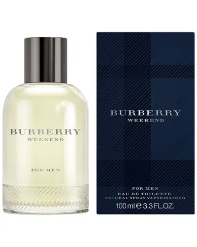 Burberry Men's 3.3oz Weekend Eau De Toilette In White