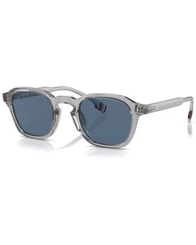 Burberry Men's 4378u 49mm Sunglasses In Blue
