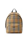 BURBERRY MEN'S ARCH BEIGE BACKPACK FOR SS24