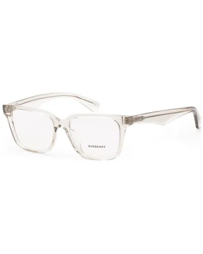 Burberry Men's Be2425d 54mm Optical Frames In Transparent