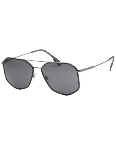 Burberry Men's Be3139 58mm Sunglasses In Black