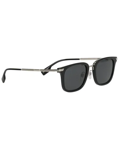 Burberry Men's Be4395 51mm Sunglasses In Black
