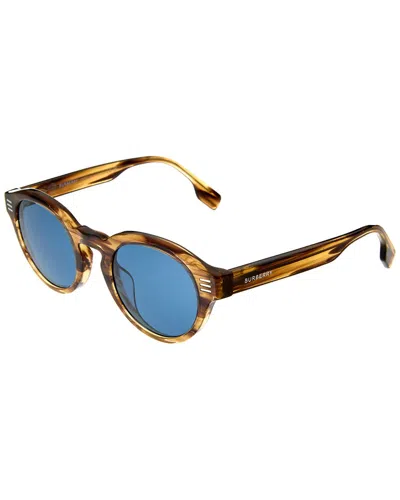 Burberry Men's Be4403 50mm Sunglasses In Brown