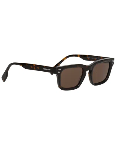 Burberry Men's Be4403 51mm Sunglasses In Brown