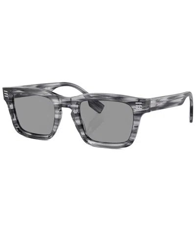 Burberry Men's Be4403 51mm Sunglasses In Grey