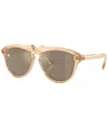 Burberry Men's Be4417u 58mm Sunglasses In Gold
